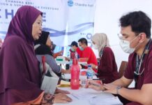 Chandra Asri Gelar Cek Kesehatan Gratis di Anyer, Warga Antusias Ikut Pemeriksaan Cek Kesehatan Gratis