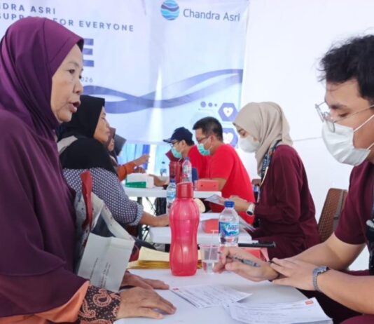 Chandra Asri Gelar Cek Kesehatan Gratis di Anyer, Warga Antusias Ikut Pemeriksaan Cek Kesehatan Gratis
